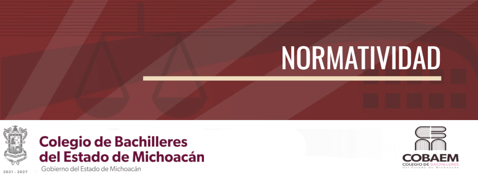 Normatividad institucional del COBAEM